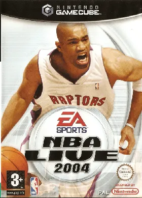 NBA Live 2004 box cover front